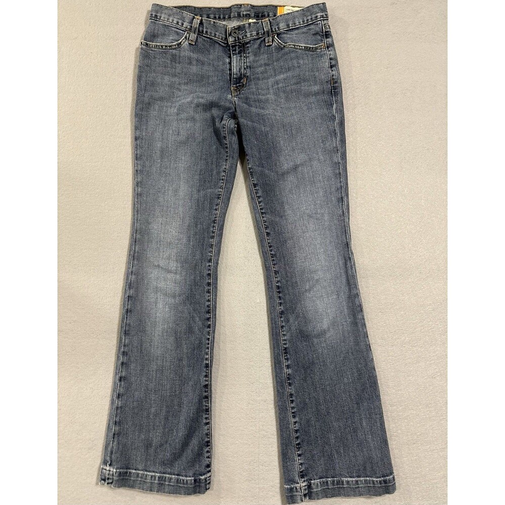 2008 Gap Long & Lean Jeans Women’s 6R Blue Stretch Denim Boot Flare 54023 VGUC